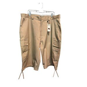 Beyond The Limit Men's Khaki Cargo Shorts